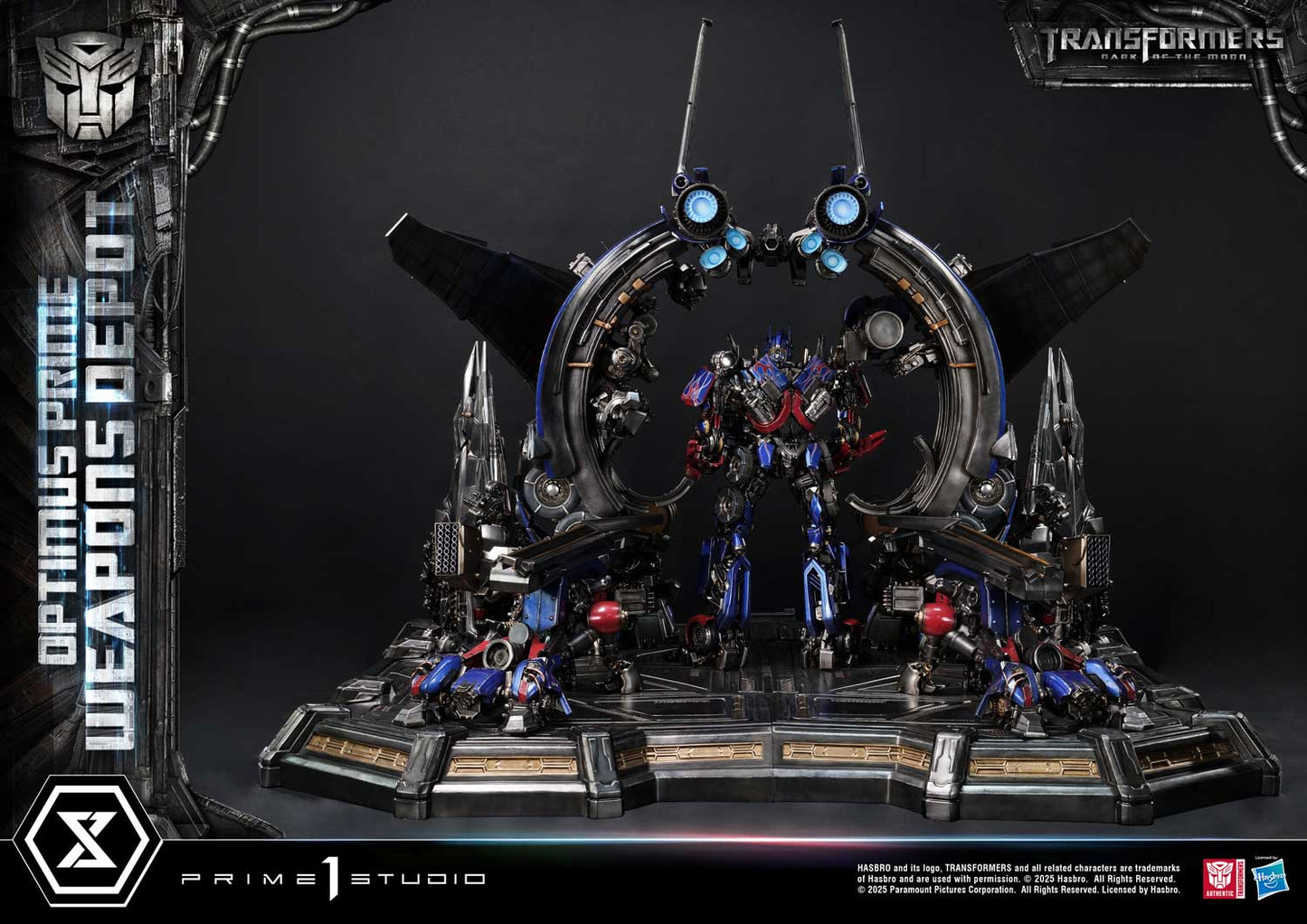 Transformers: DOTM Optimus Prime Waffenlager (Bonus-Version) von Prime 1 Studio