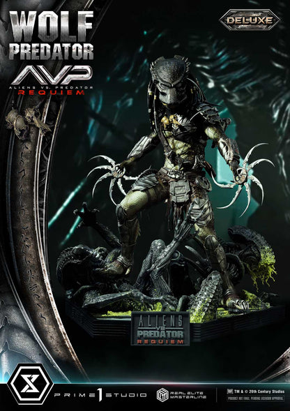 Wolf Predator (Aliens vs. Predator: Requiem) DX Bonus Version 1/3 Statue von Prime 1 Studio