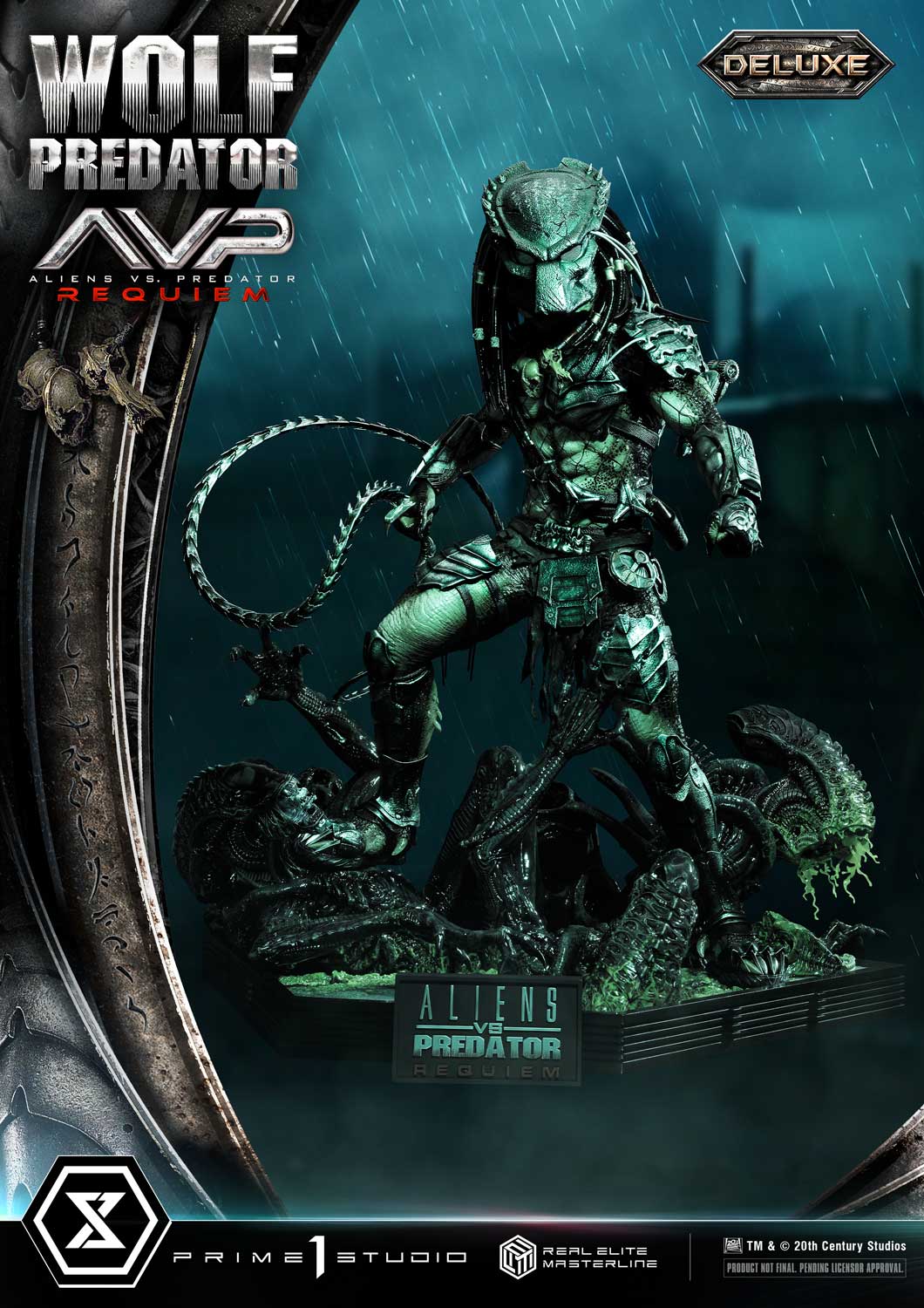 Wolf Predator (Aliens vs. Predator: Requiem) DX Bonus Version 1/3 Statue von Prime 1 Studio