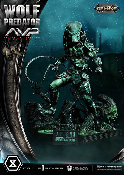 Wolf Predator (Aliens vs. Predator: Requiem) DX Bonus Version 1/3 Statue von Prime 1 Studio