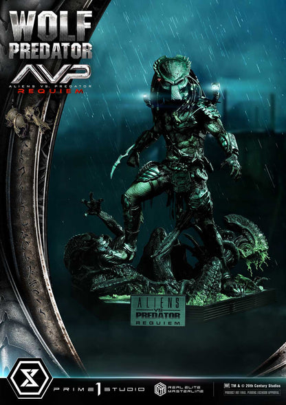 Wolf Predator (Aliens vs. Predator: Requiem) DX Bonus Version 1/3 Statue von Prime 1 Studio