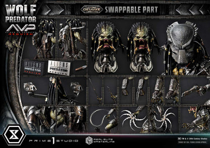 Wolf Predator (Aliens vs. Predator: Requiem) DX Bonus Version 1/3 Statue von Prime 1 Studio