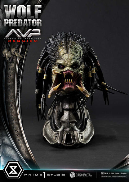 Wolf Predator (Aliens vs. Predator: Requiem) DX Bonus Version 1/3 Statue von Prime 1 Studio