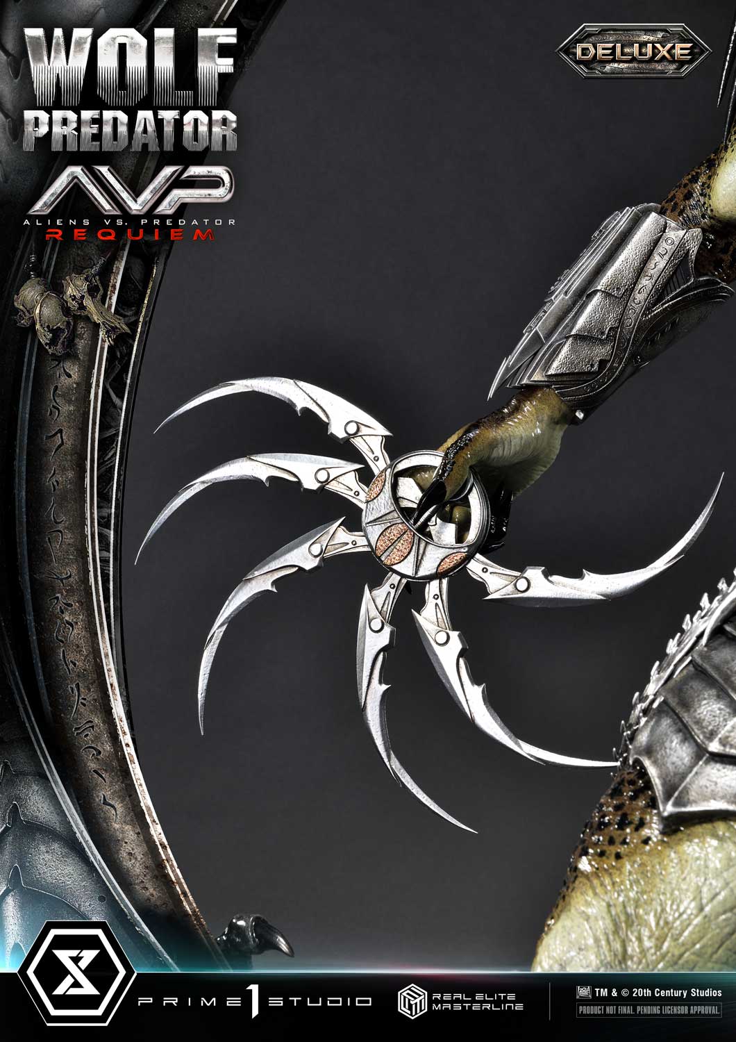 Wolf Predator (Aliens vs. Predator: Requiem) DX Bonus Version 1/3 Statue von Prime 1 Studio