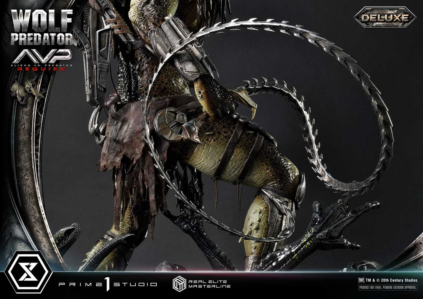 Wolf Predator (Aliens vs. Predator: Requiem) DX Bonus Version 1/3 Statue von Prime 1 Studio