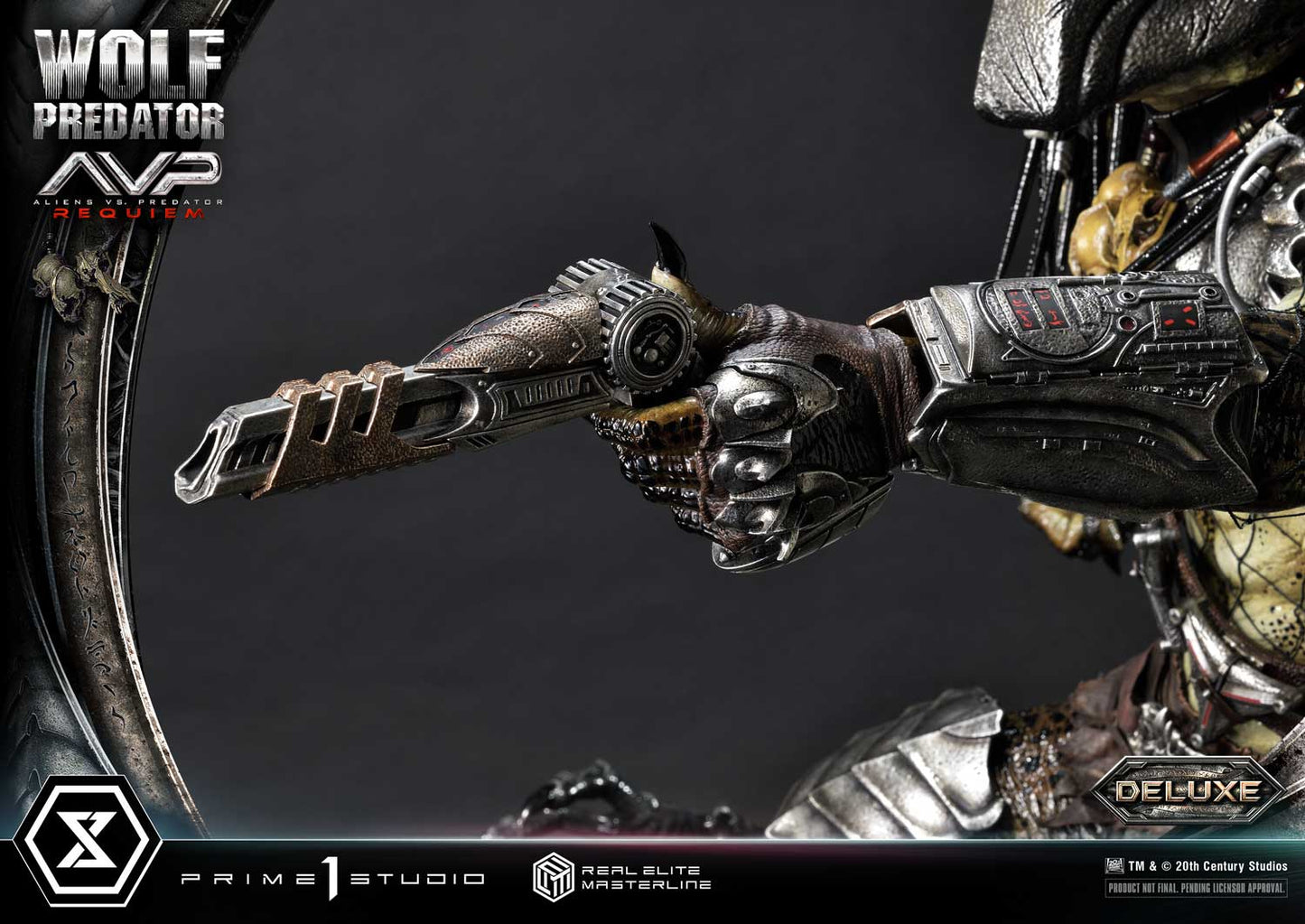 Wolf Predator (Aliens vs. Predator: Requiem) DX Bonus Version 1/3 Statue von Prime 1 Studio