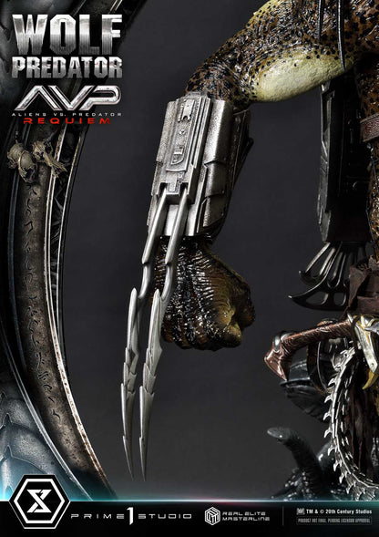 Wolf Predator (Aliens vs. Predator: Requiem) DX Bonus Version 1/3 Statue von Prime 1 Studio
