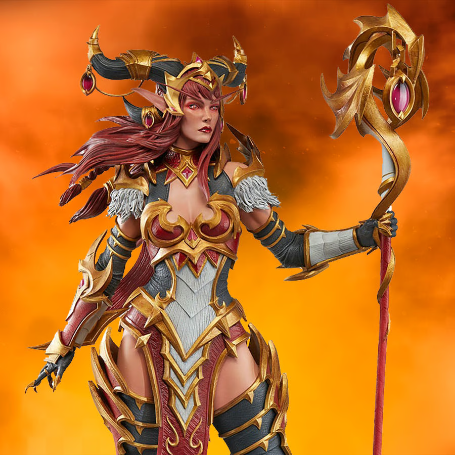 Alexstrasza-Statuen von Activision Blizzard