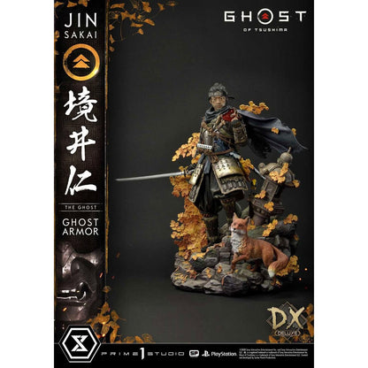 Ghost of Tsushima Jin Sakai Ghost Armor Deluxe Edition 1:4 Maßstab Statue