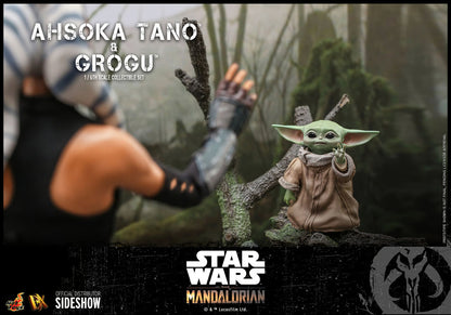Star Wars The Mandalorian Ahsoka Tano und Grogu Set von Hot Toys