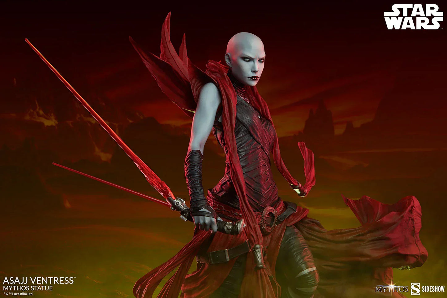 ASAJJ VENTRESS MYTHOS Statue von Sideshow Collectibles