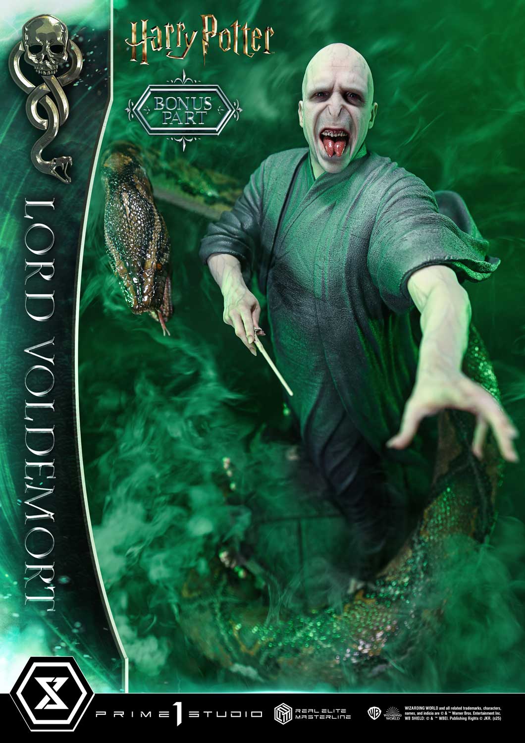 Lord Voldemort (Harry Potter Film) Bonusversion 1/4 Statue von Prime 1 Studios