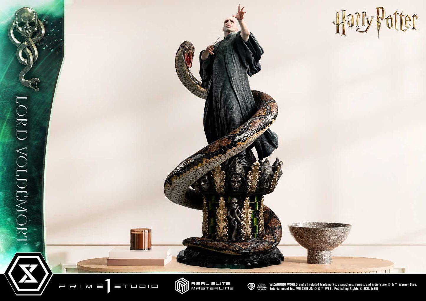 Lord Voldemort (Harry Potter Film) Bonusversion 1/4 Statue von Prime 1 Studios