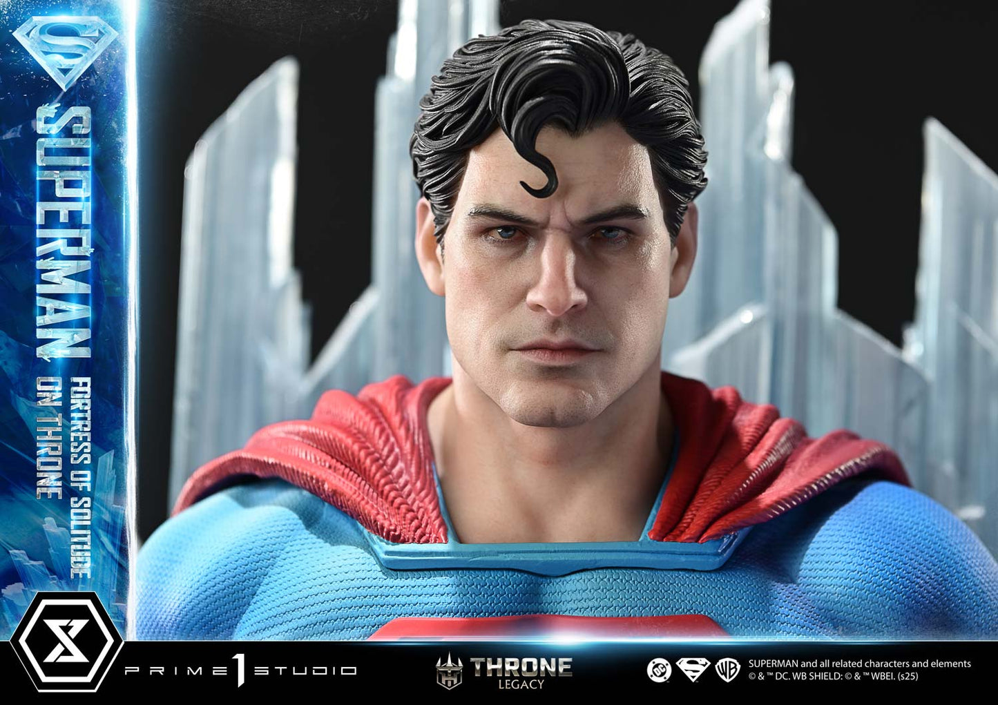 Superman Festung der Einsamkeit auf dem Thron (Ultimate Bonus Version) Statue von Prime 1 Studio