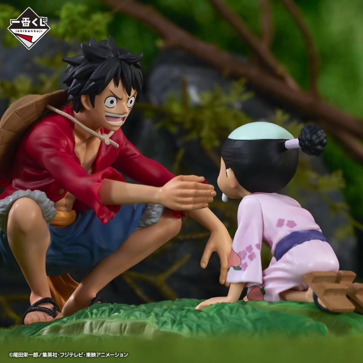 One Piece Ichibansho Revible Moment Monkey D. Luffy & Momonosuke (Ein neuer Morgen)