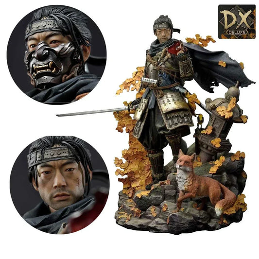 Ghost of Tsushima Jin Sakai Ghost Armor Deluxe Edition 1:4 Maßstab Statue