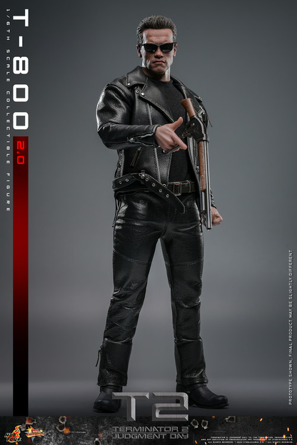 T-800 (2.0) Sechster Maßstab Figur von Hot Toys