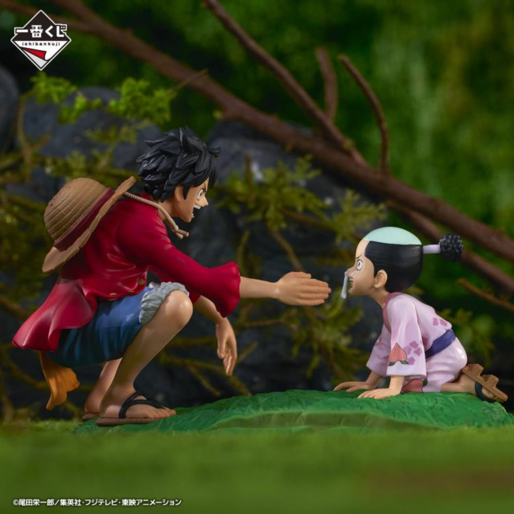One Piece Ichibansho Revible Moment Monkey D. Luffy & Momonosuke (Ein neuer Morgen)