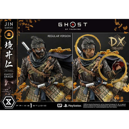 Ghost of Tsushima Jin Sakai Ghost Armor Deluxe Edition 1:4 Maßstab Statue
