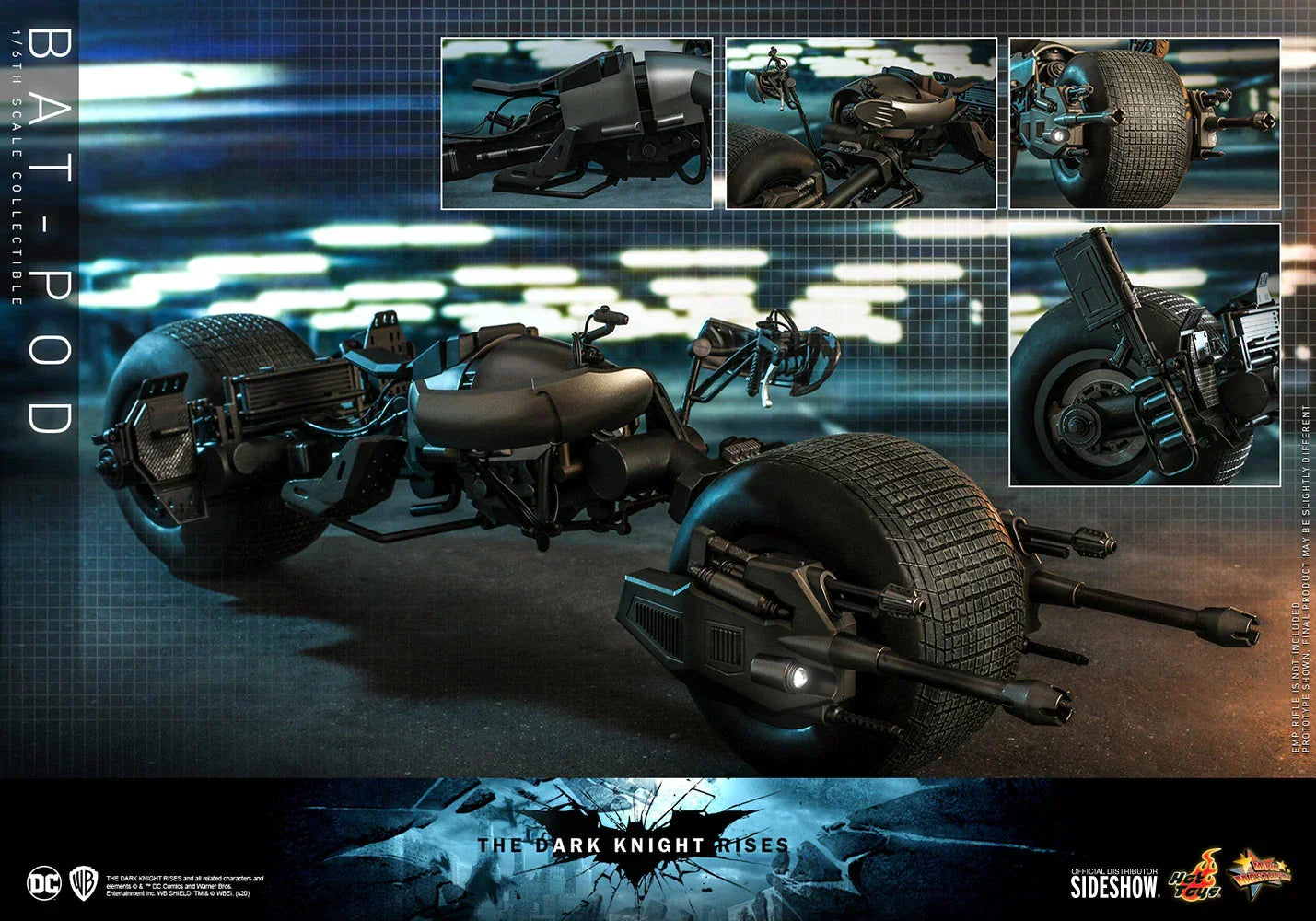 BAT-POD Sechster Maßstab Figur Zubehör von Hot Toys