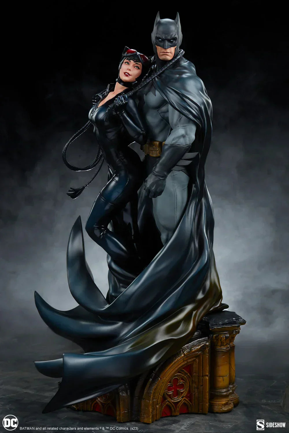 Batman und Catwoman Diorama von Sideshow