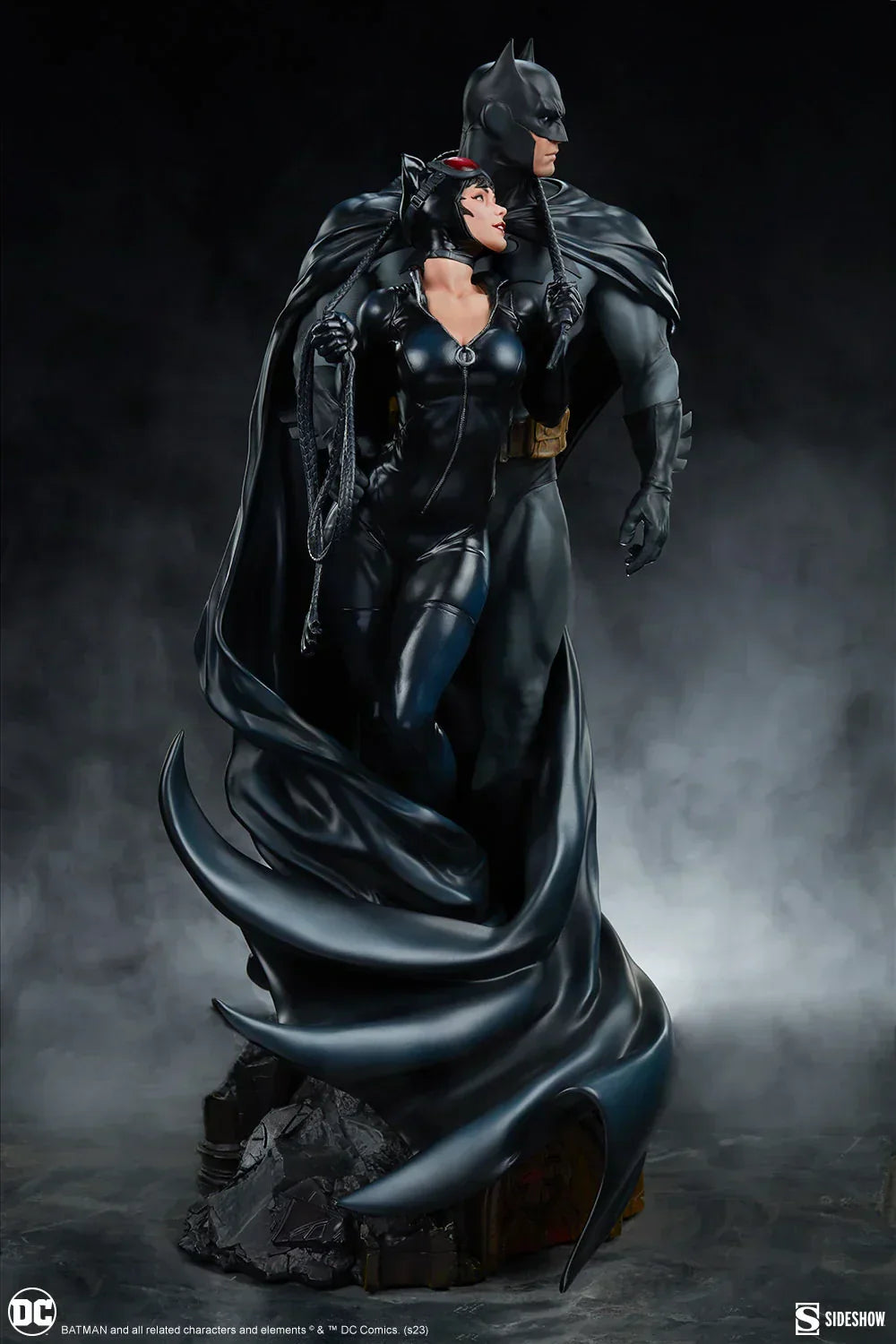 Batman und Catwoman Diorama von Sideshow