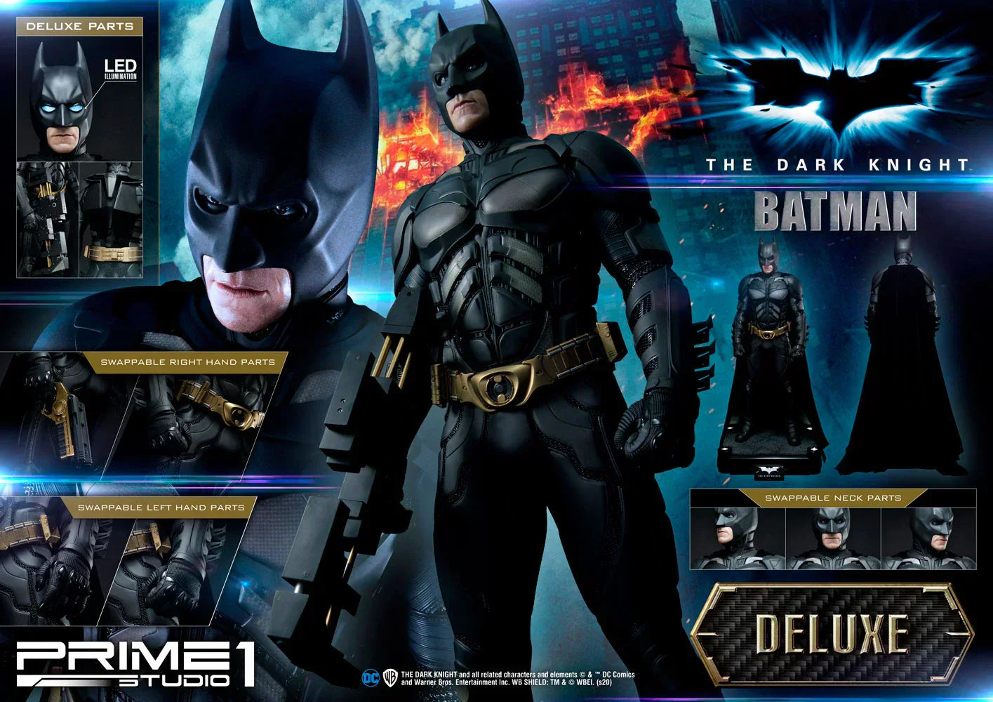 BATMAN (DELUXE VERSION) Statue von Prime 1 Studio