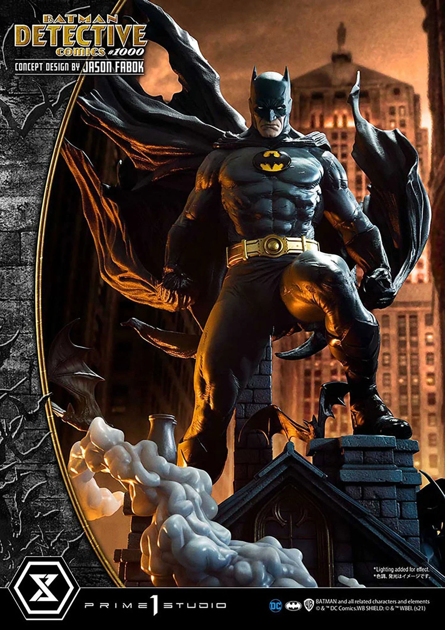 BATMAN DETECTIVE COMICS #1000 (Deluxe Bonus Version) 1/3 Maßstab Statue von Prime 1 Studio
