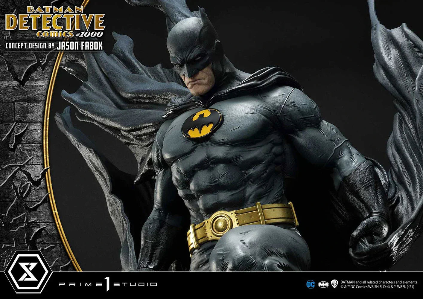 BATMAN DETECTIVE COMICS #1000 (Deluxe Bonus Version) 1/3 Maßstab Statue von Prime 1 Studio