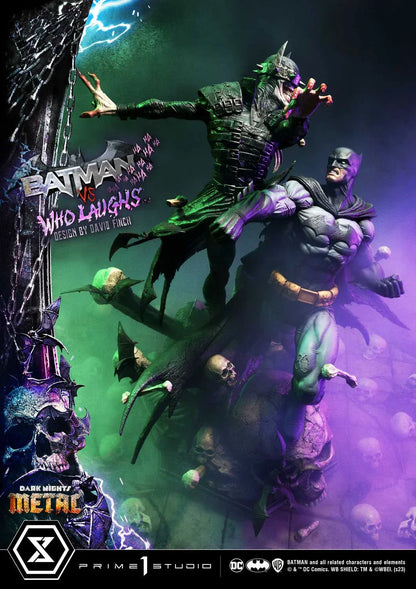 Batman vs Batman Who Laughs Statue von Prime 1 Studios