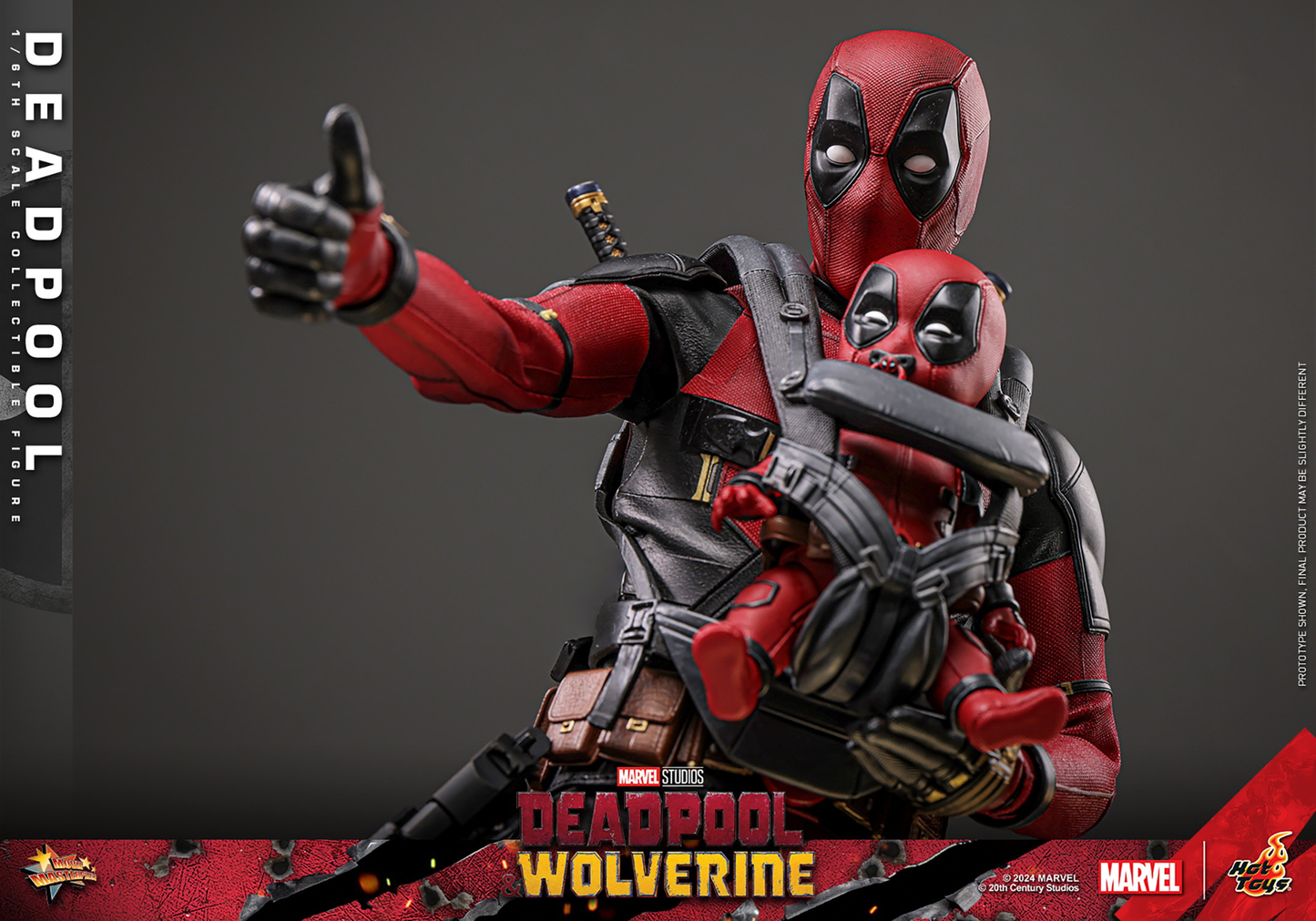 DEADPOOL Sixth Scale Figur von Hot Toys
