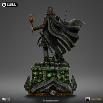 Aragorn Unleashed Statue von Iron Studios