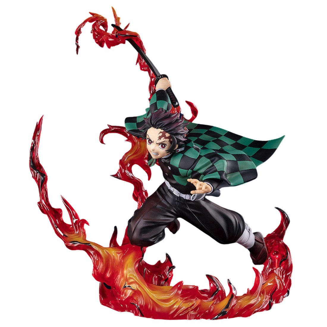 Demon Slayer Tanjiro Kamado Total Concentration Atmung Figur (rot) von Bandai Figuarts Zero