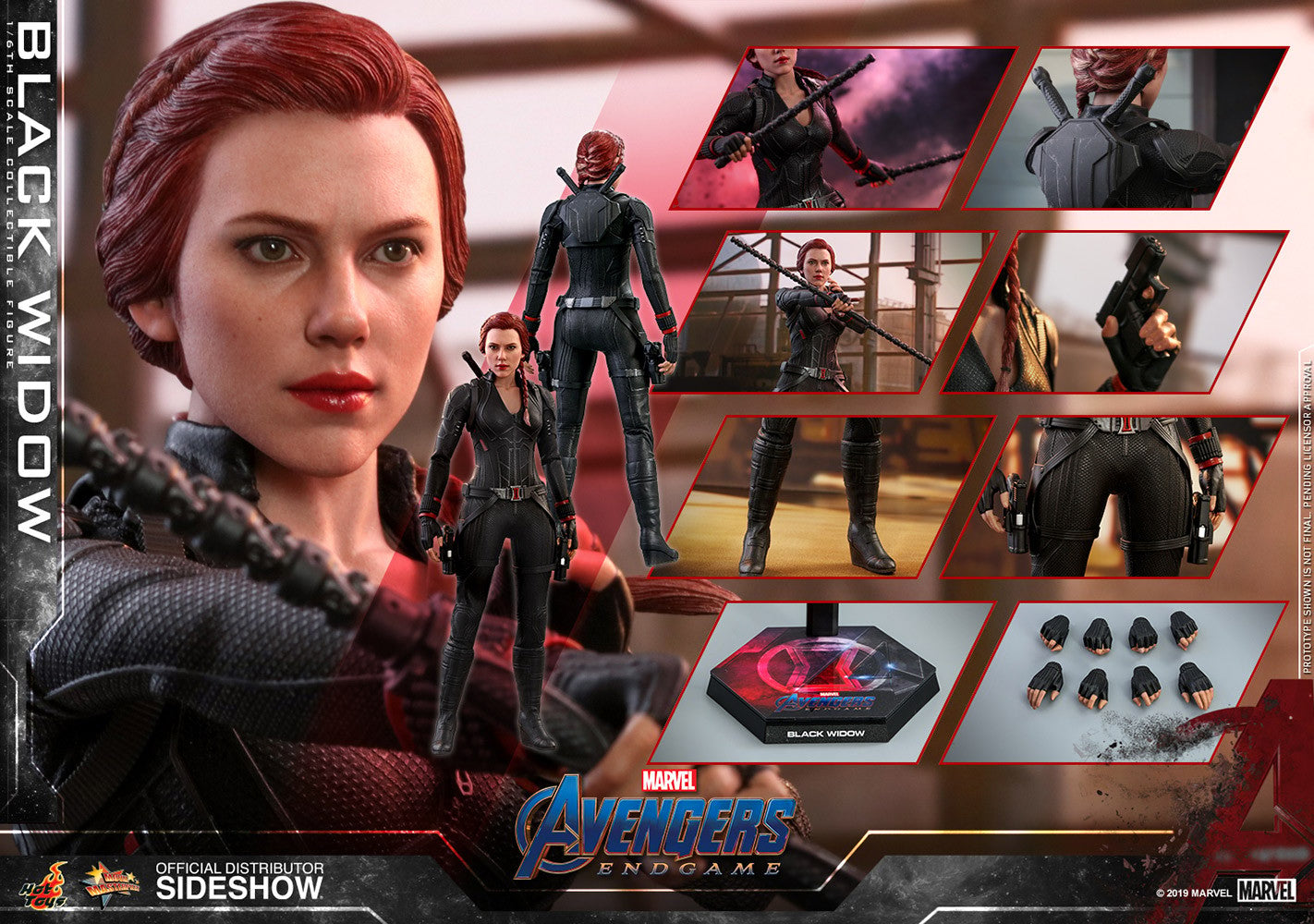 Black Widow (Avengers: Endgame) Sixth Scale Figur von Hot Toys