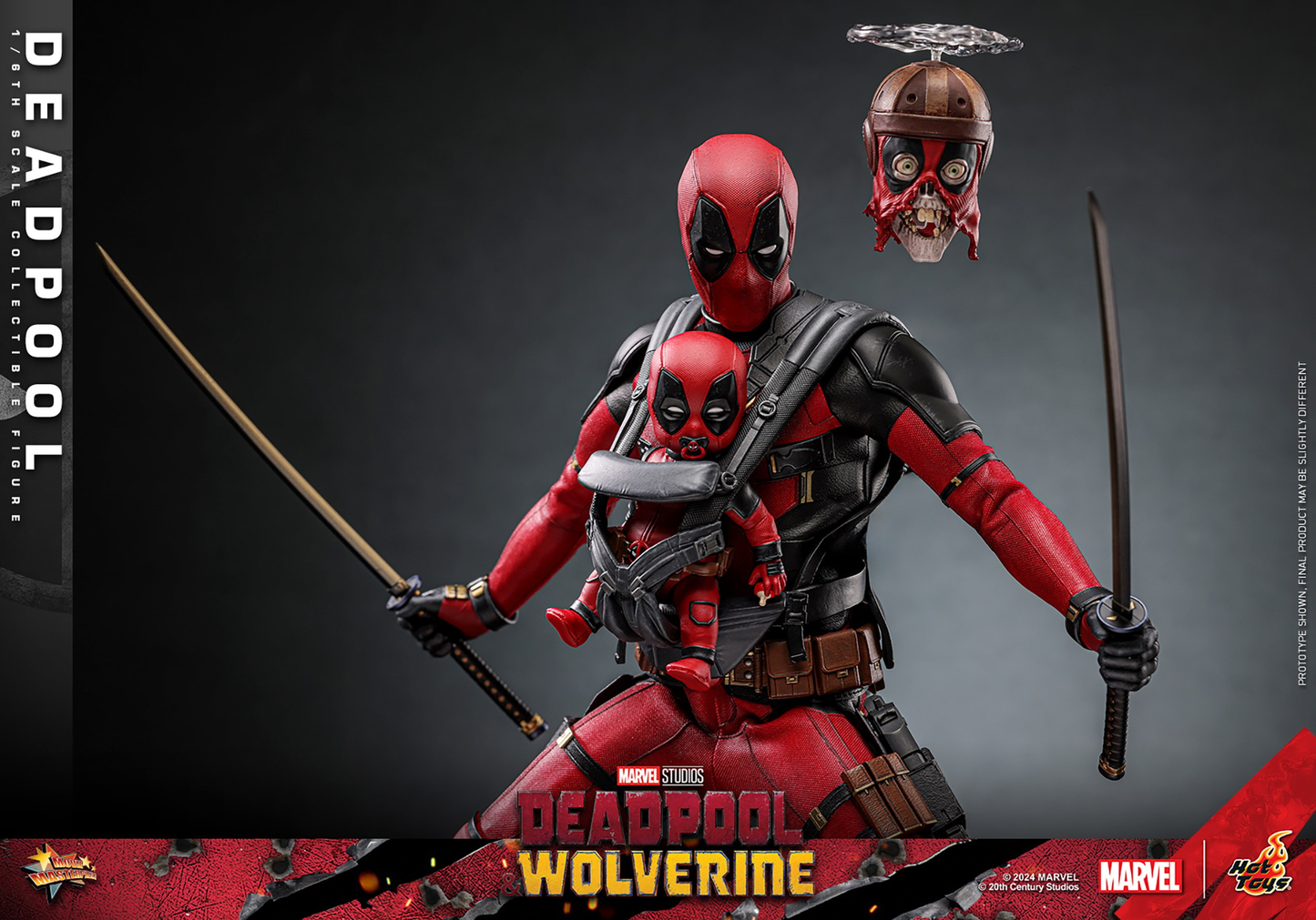 DEADPOOL Sixth Scale Figur von Hot Toys