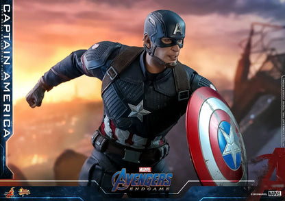 CAPTAIN AMERICA Sechste Skala Figur von Hot Toys