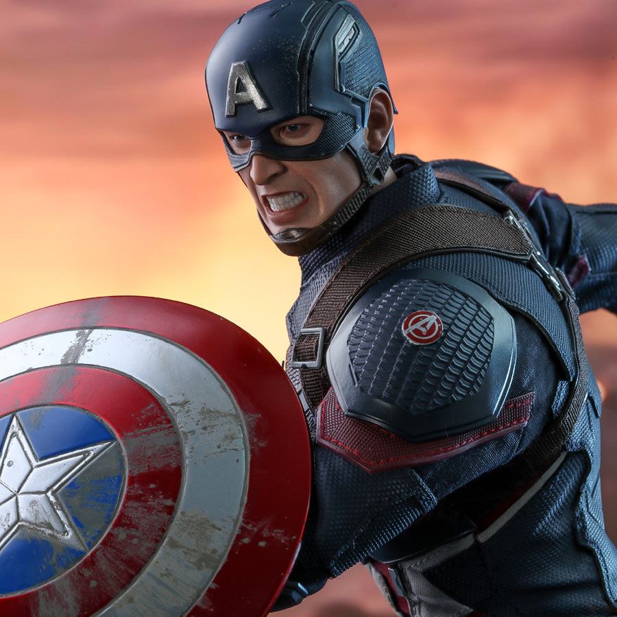 CAPTAIN AMERICA Sechste Skala Figur von Hot Toys