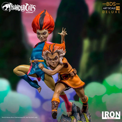Wilykit & Wilykat Thundercats Bds Art Scale 1/10 Statue von Iron Studios