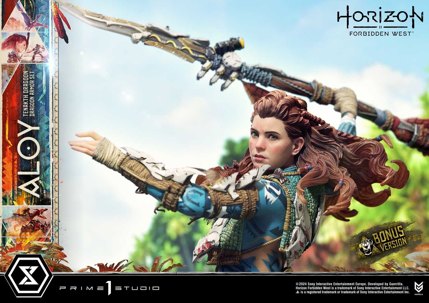 Horizon Zero Dawn Aloy Tenakth Dragoon Rüstungs-Bonusversion von Prime 1 Studio