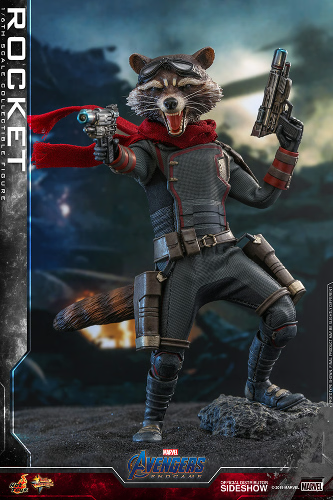 Rocket Sixth Scale Figur von Hot Toys