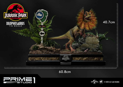 Jurassic Park Dilophosaurus Bonus-Version von Prime 1 Studio
