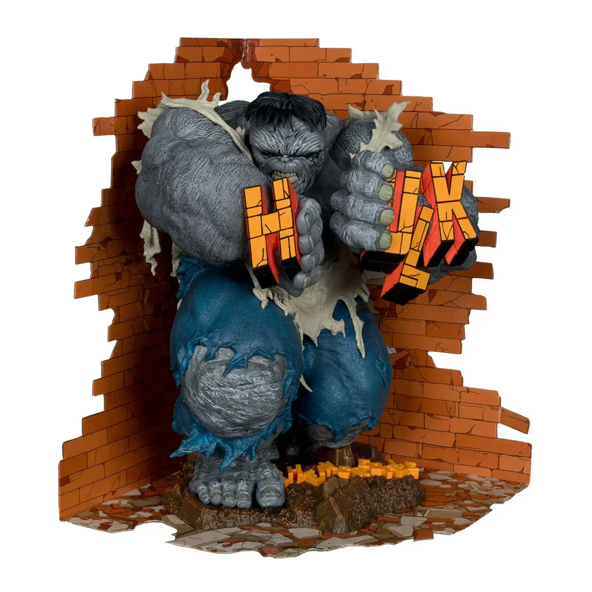 Der unglaubliche Hulk #345 1:6 Maßstab Posenfigur mit Szene