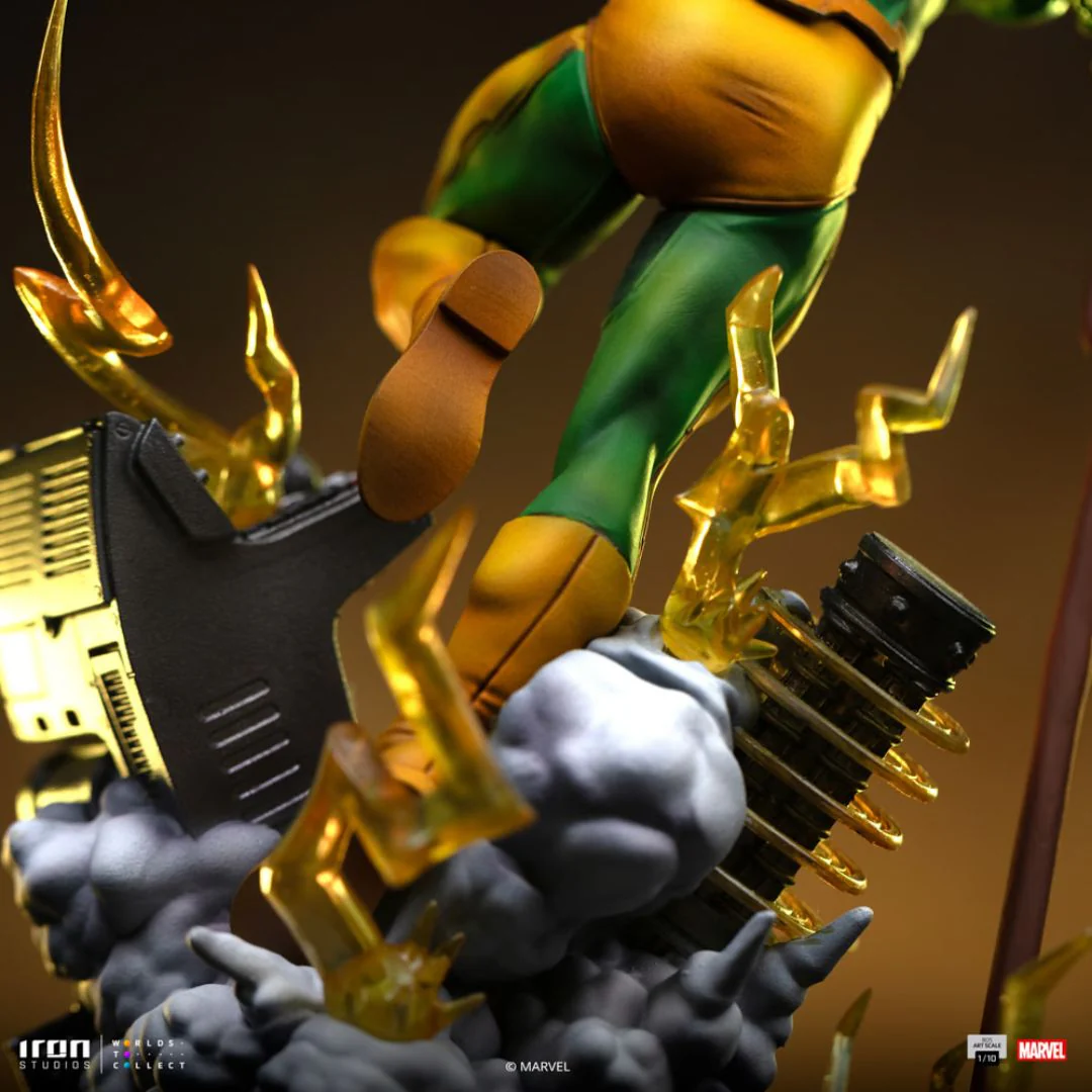 Spider-Man Electro Statue von Iron Studios