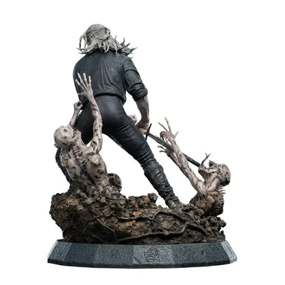 Die Witcher Geralt Die Weiße Wolf Statue von Weta