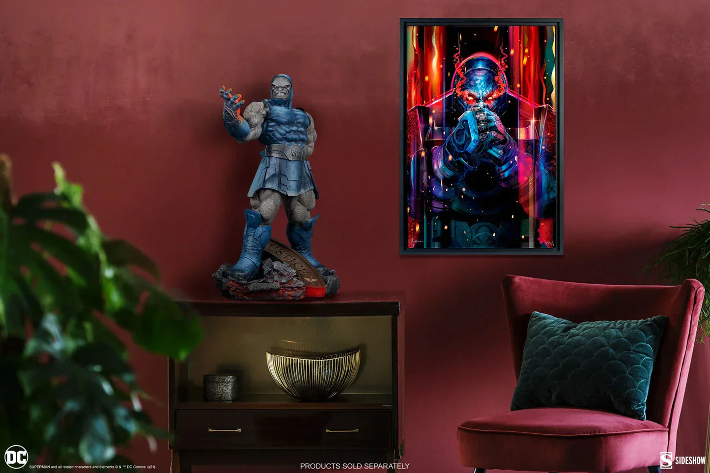 Darkseid Maquette von Sideshow Collectibles
