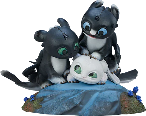 Dart, Pouncer und Ruffrunner Statue von Sideshow