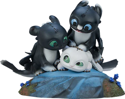 Dart, Pouncer und Ruffrunner Statue von Sideshow