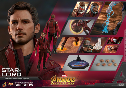 Star-Lord Sixth Scale Figur von Hot Toys