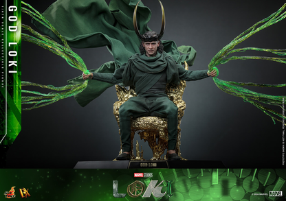 GOTT LOKI Sechster Maßstab Figur von Hot Toys