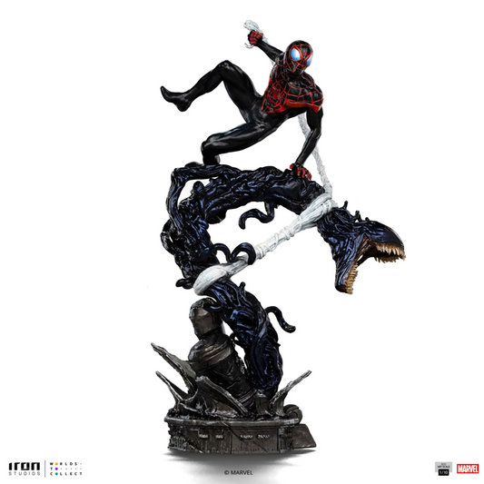 Miles Morales Statue von Iron Studios